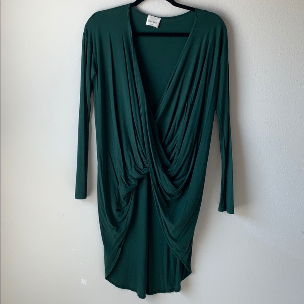 LONG SLEEVE TWIST FRONT TOP